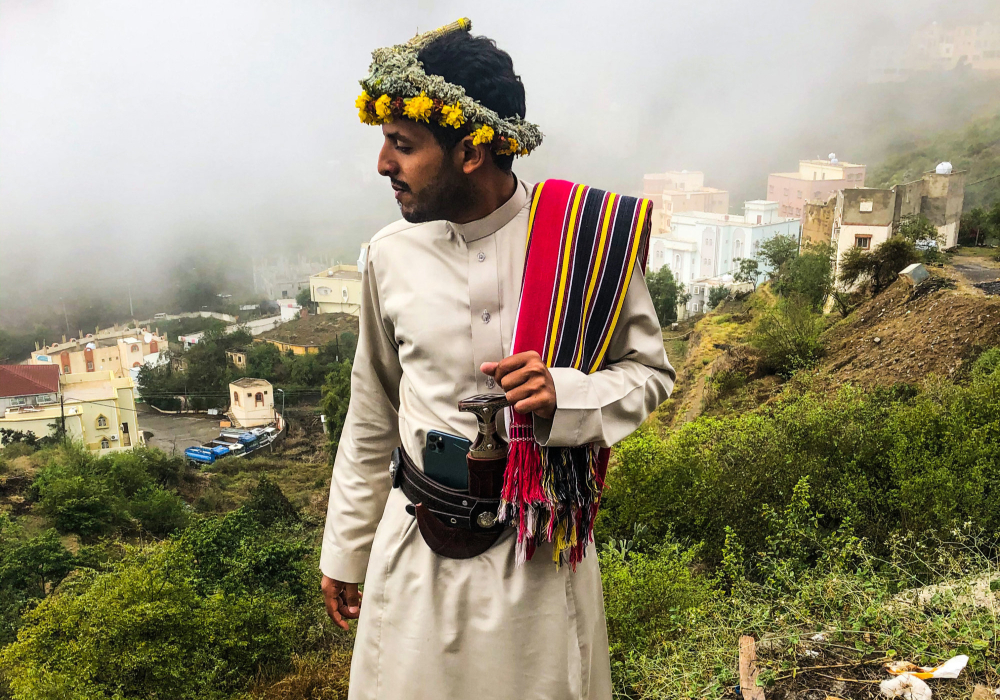 The flower men of Saudi Arabia's southern mountains